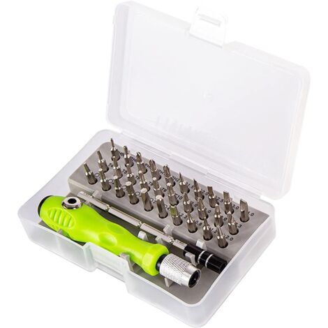 AIDUCHO 32 En 1 Tournevis Magnétique De Précision, Mini Kit De Tournevis Avec Tige Réglable, Ensemble D'outils De Réparation Pour Électronique, Ordinateur Portable, Pc, Téléphone Portable (1/5)