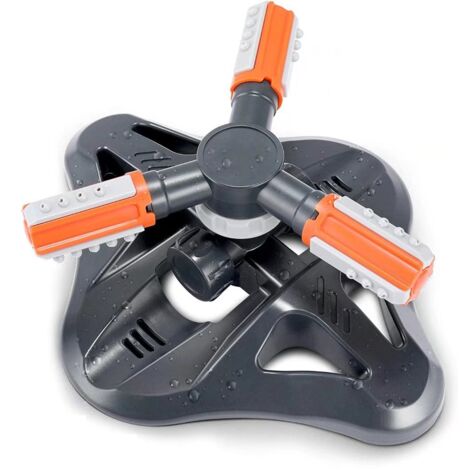 Arroseur de Jardin,Arroseur de Pelouse,Système d'Irrigation d’arrosage de Pelouse,Arroseur Rotatif à 360°pour Pelouse,Arroseur pour Cour,Pelouse,Enfants et Jardin GROOFOO (1/5)