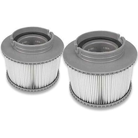 Filtre Mspa,Cartouches De Filtre De Piscine,Filtre Cartouches De Rechange De Filtre Mspa Pour Baignoire,Spa,Piscine (2pcs) (1/5)