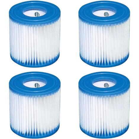 AIDUCHO Cartouches de filtre de piscine H de rechange 29007E pour Intex Replacement Swimming Pool Filter Cartridge (4 Filters) (1/5)