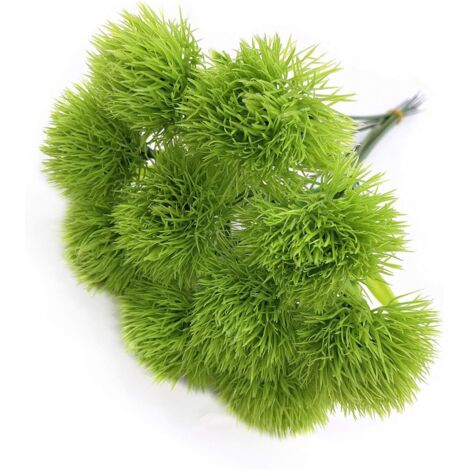 AIDUCHO Fleurs De Pissenlit Artificielles, Plantes En Plastique Arbustes Buissons Faux Herbe De Mariage Intérieur Extérieur Maison Jardin Véranda Centres De Table Arrangements Décoration De Fête Plant (1/5)
