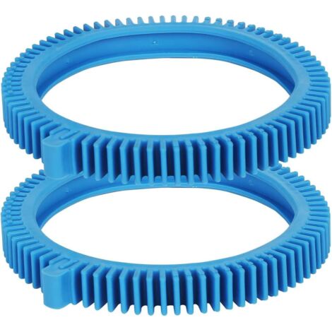 AIDUCHO 896584000 143 Jeu de pneus Avant Bleus avec Super Bosse de Rechange pour nettoyeurs de Piscine Poolvergnuegen Select (1/5)
