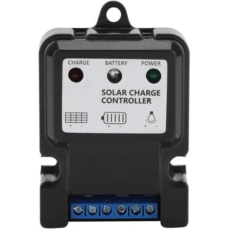 AIDUCHO Contrôleur De Batterie De Panneau Solaire Regulateur Charge Décharge Intelligente Pwm 12v 10a) (1/5)