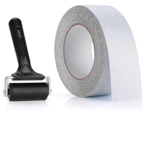 AIDUCHO Ruban Adhésif Antidérapant Pour Escalier Transparent 10 X 5 Cm (1/5)