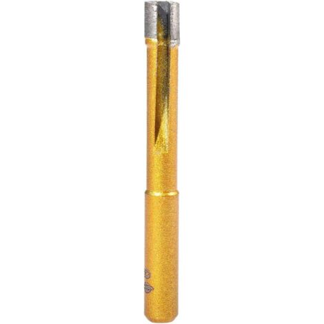 AIDUCHO 8mm Diamant Scie Trépan, Foret À Creuser Creux De Marbre De Céramique, Porcelaine, Porcelaine, Tuile, Marbre, Granit (Diamètre De 8mm) (1/5)