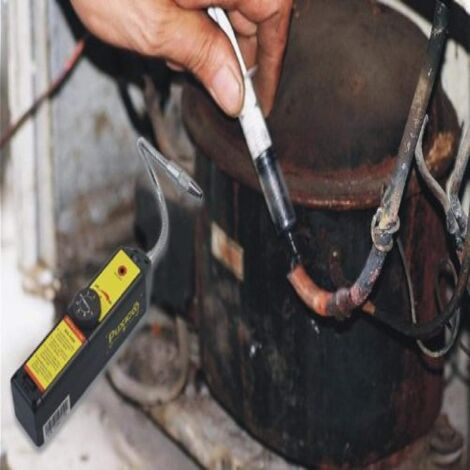 AIDUCHO Détecteur de Fuite de réfrigérant, détecteur portatif R134a R410a R22a HVAC Checke de détecteur de Fuite de réfrigérant de gaz halogène