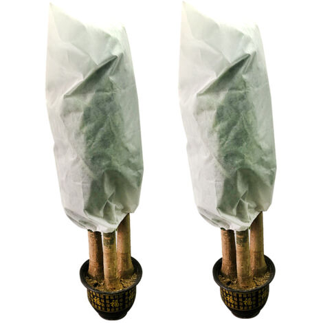 AIDUCHO 2 Pack Hivernage Plante, Housse Hivernage Plante, Protection Plantes, Housse D’hivernage, Housse De Protection Pour Plantes Housse D'hivernage Réutilisable, 0.8mx1.2m (1/5)