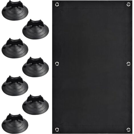 Aiducho – Rideau occultant portable 38 x 75 cm – 100 % occultant – Isolation thermique – 7 ventouses pour fenêtres de toit et voiture (1/5)