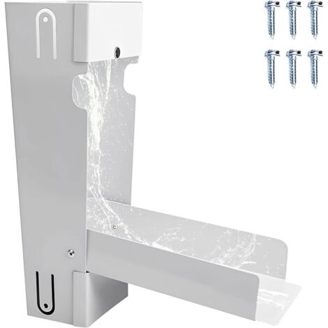 AIDUCHO Recuperateur d Eau de Pluie Rectangulaire,Collecteur Eau Gouttiere Pliable Applicable à Tuyaux de Descente de 3 x 4 Pouces pour Déviant l'inverseur de Pluie,Récupérer l'eau de Pluie (1/5)
