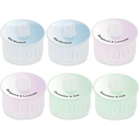 Lot de 6 Capsules de Parfum pour Ecovacs Deebot T9, T9 Max T9 Power T9 AIVI T10 X1 Plus Accessoire (1/5)