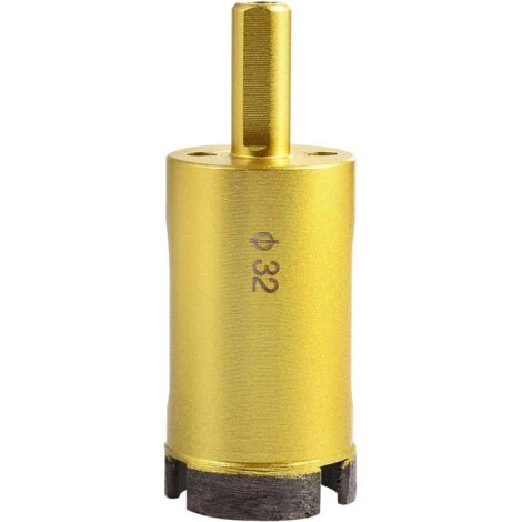 AIDUCHO 32mm Diamant Scie Trépan, Foret À Creuser Creux De Marbre De Céramique, Porcelaine, Porcelaine, Tuile, Marbre, Granit (Diamètre De 32mm) (1/5)