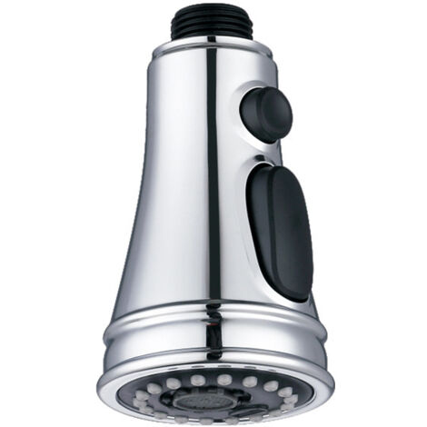 AIDUCHO Recharge Extractible Douchette Evier Cuisine, Mitigeur Cuisine, Douchette À 3 Fonctions De Jet Compatible Avec Les Robinets Moen, Eu Standard, Delta, Kohler,Chrome