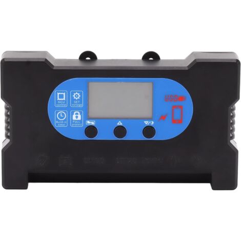 AIDUCHO Régulateur De Charge De Panneau Solaire 60a, Double Port Usb De Type C, Reconnaissance Automatique, Contrôleur De Charge Solaire, Entraînement Direct De Panneau Photovoltaïque (1/4)