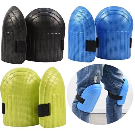 AIDUCHO 3 Paire Genouillère de Jardin, Genouillère Mousse Eva Genouillère Jardinage avec Sangles Réglables pour le Plancher de Jardinage de Construction Travailler pour Jardinier rotecteurs de Genoux (1/5)