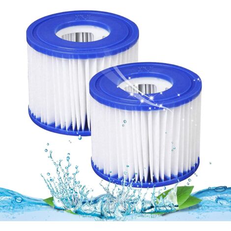Filtre De Jacuzzi, Cartouche De Filtre Vi De Rechange Pour Piscine, Jacuzzi, Miami, Vegas, Monaco, Palm Springs, 2 Filtres (1/5)