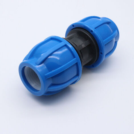 AIDUCHO Raccords À Pousser Durables En Pe À Connexion Purificateurs D'eau Tube D'irrigation Raccords Union Droits Outils De Jardinage Pour Le Jardinage - 25mm (1/4)
