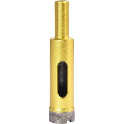 AIDUCHO 16mm Diamant Scie Trépan, Foret À Creuser Creux De Marbre De Céramique, Porcelaine, Porcelaine, Tuile, Marbre, Granit (Diamètre De 16mm)