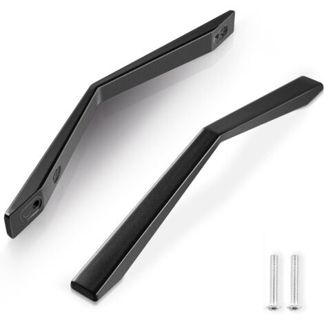 AIDUCHO Poignee de Meuble 2pcs Cuisine Entraxe 96mm Poignée de Porte Cuisine Noir Alliage De Zinc Poignée Meuble pour Meubles Cuisine Avec Vis (1/5)