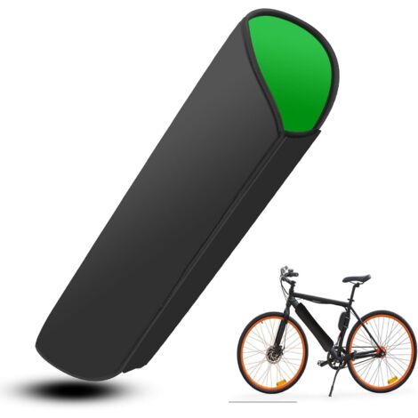 AIDUCHO Housse de Protection pour Batterie de Vélo électrique, Universel Protection de Batterie de Vélo électrique, Protection de Batterie en Néoprène, Pour Circonférence de Cadre de 28-36 cm (Vert) (1/5)