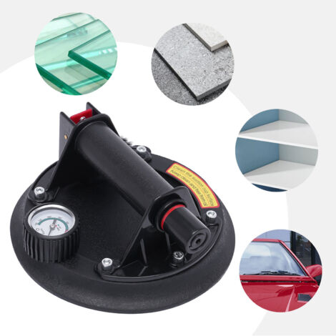 8" Vacuum Suction Cup Metal Slab Granite Glass Lifter Lifting Tool ...
