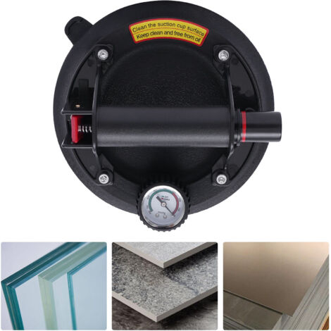 8" Vacuum Suction Cup Metal Slab Granite Glass Lifter Lifting Tool ...