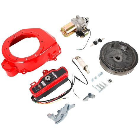 Electric Start Conversion Kit Electric Starter Motor Kit For Honda GX160 5.5HP GX200 6.5HP Flywheel Ignition