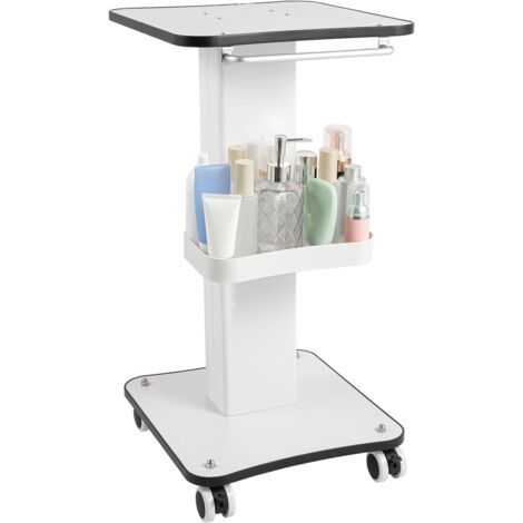 Beauty Salon Stand Rolling Cart 3 Tier Mobile SPA Beauty Machine Holder Trolley with Wheel Beauty Instrument Storage Tray