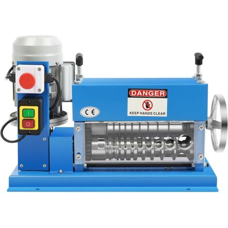 Electric Cable Stripping Machine 370W Portable Wire Stripper 1.5mm-38mm Automatic Wire Stripping Tool High-Speed Steel Blades Dual-Use Design (1/5)