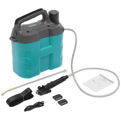 8L Electric Pressure Sprayer Garden Weed Killer Fence Water Spray USB 2200 mAH Rechargeable Battery Retractable (1/5)