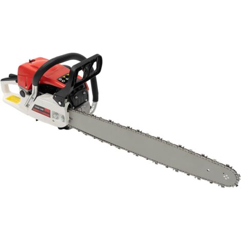 52cc 22 Inch Gasoline Chainsaw, 2 Stroke Petrol Powered Chainsaw Handheld Petrol Machine Wood Cutter Gas Chainsaw Chainsaw Set for Forest Logging Cutting Wood Trimming Branches
