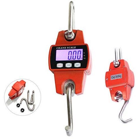 Electronic Digital Crane Scale Industrial Heavy Duty Hanging Weight Scales 300Kg (1/5)