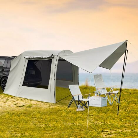 Portable Car Tent Attachment For Camping Waterproof Car Awning Outdoor Tent (1/5)