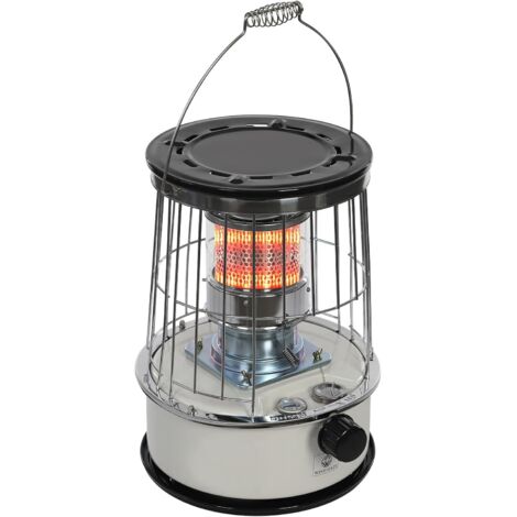 Portable Kerosene Heater, Kerosene Heater Stove, Camping Oil Heaters with Temperature Adjustment Knob, Indoor and Outdoor Paraffin Heaters with 6L Kerosene Tank, 32 x 45 cm