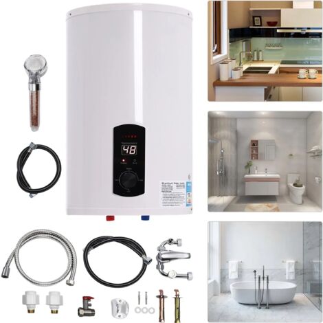 30L Electric Hot Water Heater Boiler Cylinder Storage Tank Heater for kitchens, toilets, bathrooms