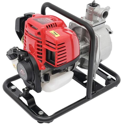 Gas Powered Water Transfer Pump, 1" 38CC 4 Stroke High Pressure Irrigation Water Pump for Irrigation, Water Transfer Pump Gasoline Transfer Pump(1.2kw, 8500r/min) (1/5)