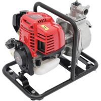 Gas Powered Water Transfer Pump, 1" 38CC 4 Stroke High Pressure Irrigation Water Pump for Irrigation, Water Transfer Pump Gasoline Transfer Pump(1.2kw, 8500r/min)
