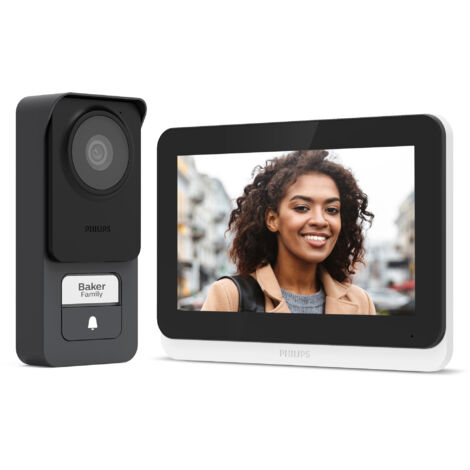 Videoportero táctil y conectado - Imagen 3K - WelcomeEye Connect 3 - Philips - 531046