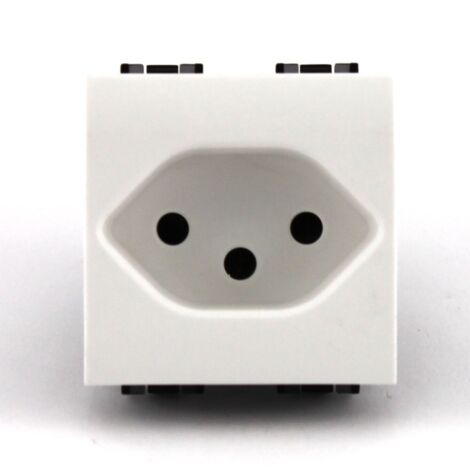 light - presa 2P+T Svizzera tipo 13 BTICINO N4164/13 (1/3)