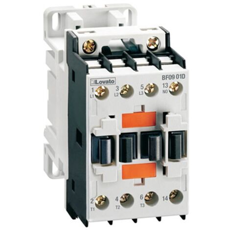 Contattore tripolare bobina 24Vdc 25A Lovato BF2510D024 (1/3)
