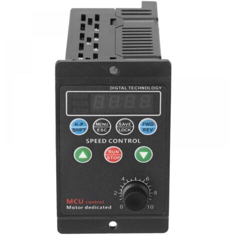 Convertisseur de Fréquence de Pilote de Moteur de Sortie Triphasé à entrée Monophasée 220V avec Affichage à Tube Numérique à Quatre Chiffres T13-750W-H (1/5)
