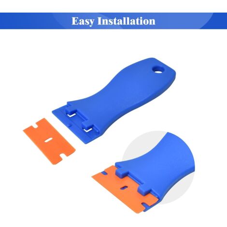 Grattoir Réglable Avec Lames De Rechange - Pour Vitres, Carrelage, Peinture - Manche Télescopique Jusqu'à 80 Cm - 7