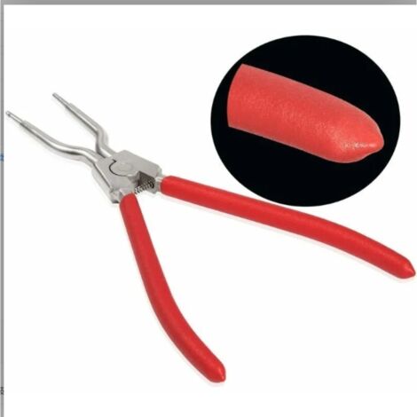 383EER4001A Pince de retrait de ressort de machine à laver LG et Samsung (rouge)