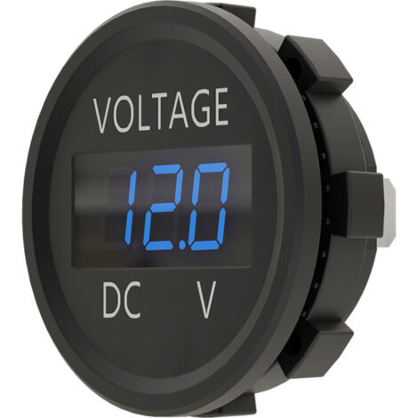 Zoternen Compteur de moto 3 en 1, horloge numérique à LED, thermomètre