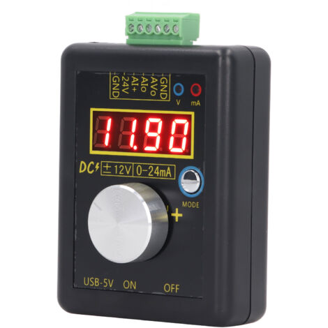 Générateur de Signal, Générateur de Signal de Tension Analogique Portatif de Haute Précision SG-002 Transmetteur de Courant 0-22mA 0-10V (1/5)