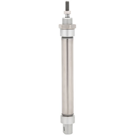 Vérin pneumatique miniature MA16 à double effet, en acier inoxydable, pour l'industrie pneumatique (MA16x25) (1/5)