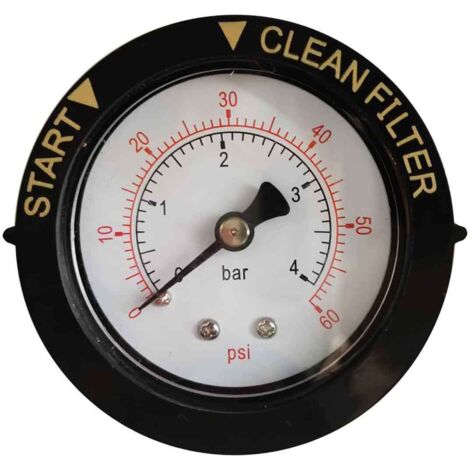 Manomètre utile pour mesurer la pression des liquides ou des gaz, adapté à l'industrie, à la maintenance ou à l'usage domestique, avec affichage clair pour lire les valeurs facilement. (1/5)