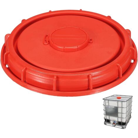 IBC Couvercle de Réservoir 245 mm, Bouchons de Réservoir IBC Ventilé Couvercle Respiratoire, Reservoir eau de Pluie,Conteneur (1/5)