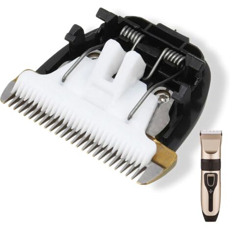 Lames de rechange pour tondeuse électrique pour animaux de compagnie, accessoires pour tondeuses électriques, lames en céramique (1/5)