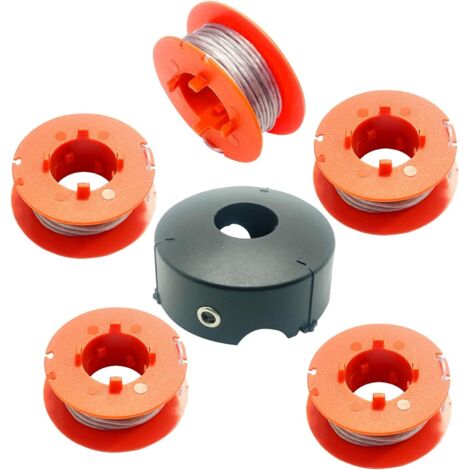 F016800175 Bobine de fil rechange pour débroussailleuse Bosch ART 23 26 30 Commbitrim Easytrim et avec housse F016L71088 (5 piscines + 1 couverture) (1/5)