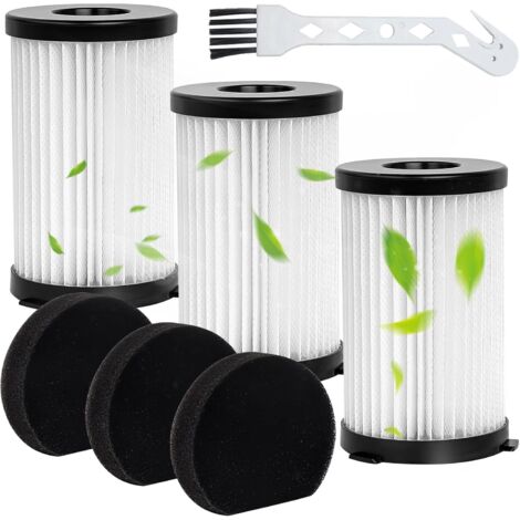 3 Pièces Filtre HEPA, Lavable, Pour Ariete Handy Force 2759 2761, Accessoire Aspirateur (1/5)
